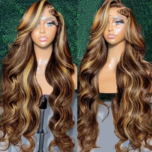 New Highlight 4/27 Bodywave Wig